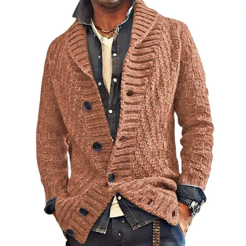 Canyon - Herren-Strickjacke Knopfleiste Unten