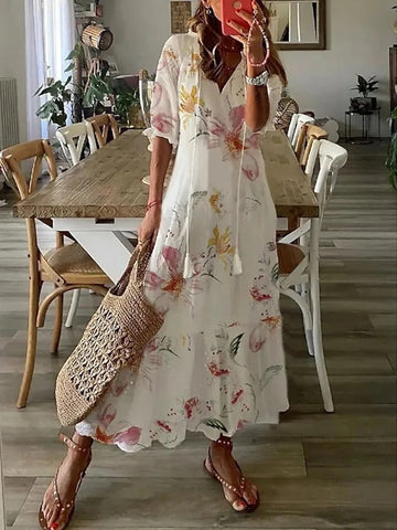Britta - Bohème-Kleid