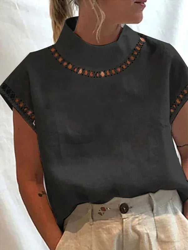 Janica - Elegantes Top mit Luxuriösem Flair