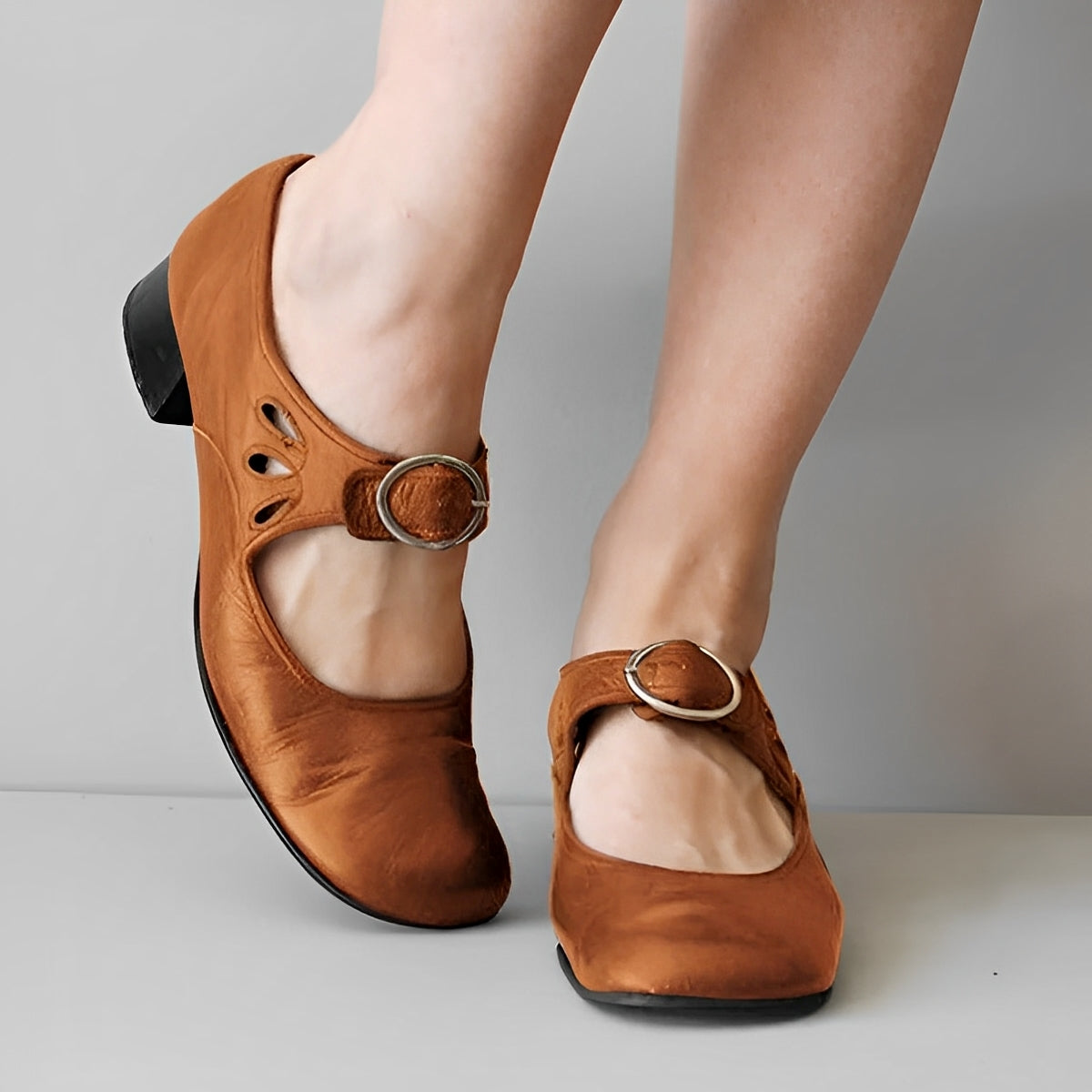 Angelle - Bequeme Ledersandalen für Frauen