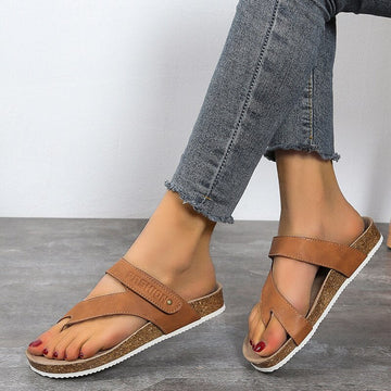 Archwave - offene orthopädische Sandalen aus Kork